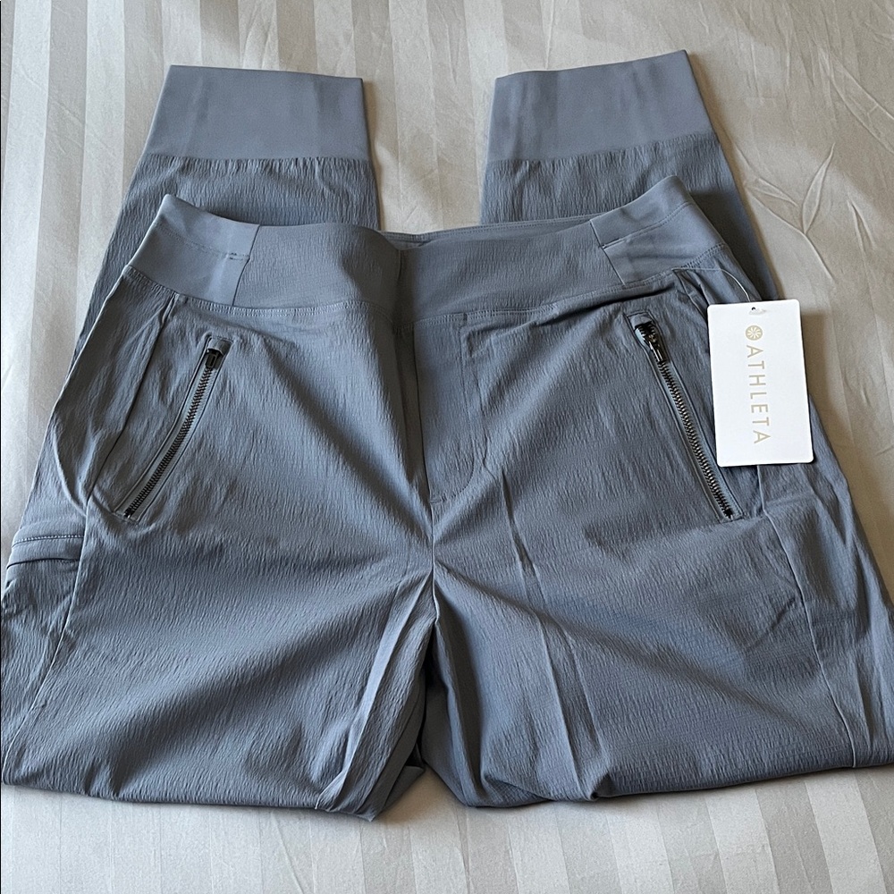Athleta Slate Gray Jogger Pants